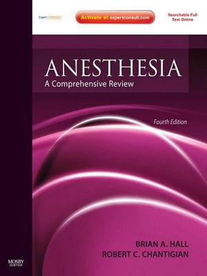 Ebook Of Anesthesia